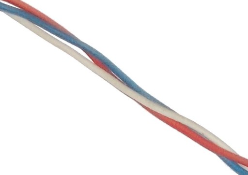 Kábel TDY kábel 3 x 0,6mm 3x0,6 drôt 10 metrov