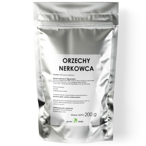 KEŠU ORIECHY najvyššej kvality 200g