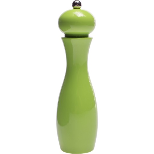 Ručný mlynček na korenie a soľ, 18 cm, zelený
