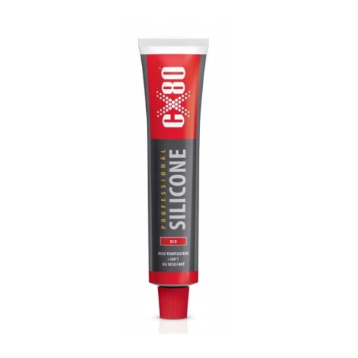 TEPLOTA SILIKÓN 380C ČERVENÝ 80ml CX80