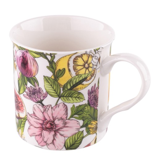 CITRÓNOVÝ HRNÍČEK ROVNÝ PORCELÁN 250 ML