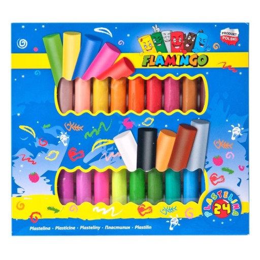 PLASTICINA 24 FARIEB FLAMINGO