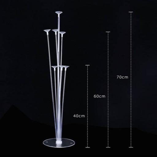 STOJAN NA BALÓNY BIELY STOJAN NA BALÓN SVADOBNÉ SVADOBNÉ SPOJENIE IHS 70 CM