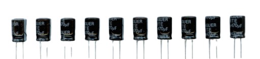 470uF 10V NÍZKY ESR 470 µF 10 V (10 KS) ELEKTROLYTICKÝ KONDENZÁTOR