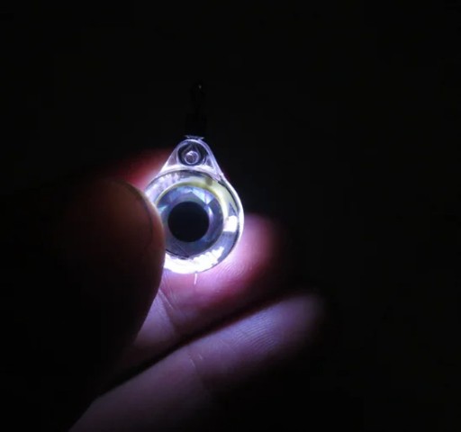 LED rybárska lampa na vlasec pre plavákový SET OSVETLENIE RYBÁRSKEHO MIESTA