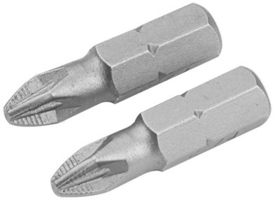 TOLSEN PZ bit 2x25mm 2ks S2 oceľ