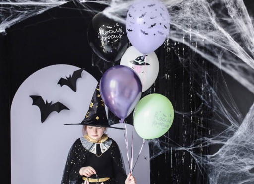 HALLOWEENSKÉ BALÓNY WITCH BTS 6 kusov