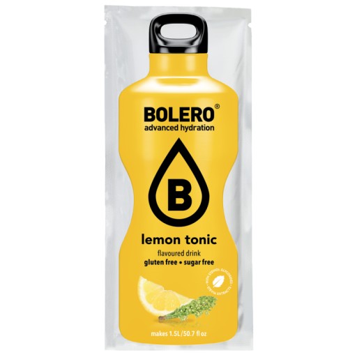 Bolero instantný citrónový tonik s nulovým obsahom cukru