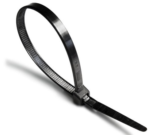 SVORNÉ VIAZAČKY KABELOVÉ VIAZAČKY ČIERNA 4,8x250 mm 100 ks