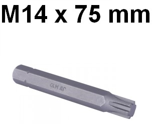 Bit 10mm RIBE M14 x 75mm D10R75M14A Jonnesway