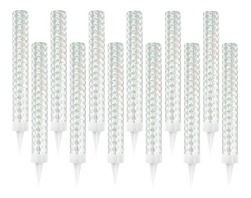 Triplex Tortová fontána Tortová svetlice 12 cm Strieborná 1 kus