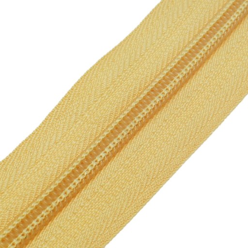 Zipsová páska, zips, zlatá farba 151, 1 METER