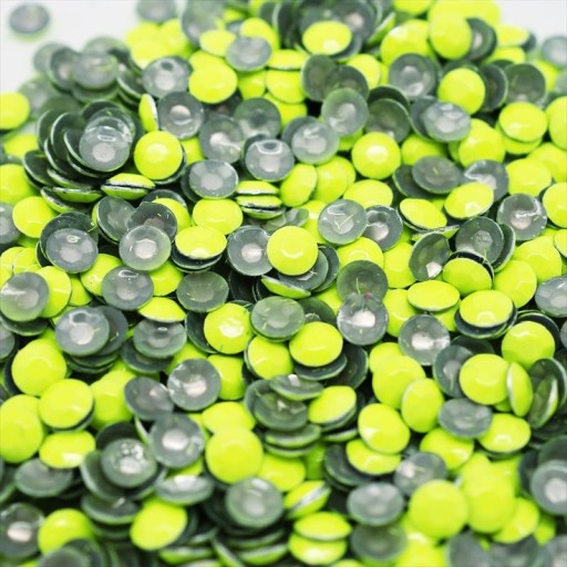 Kovový Thermo Jet Stud Neon Svetlozelený 4mm 1000