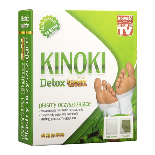AURA HERBALS DETOX KINOKI ČISTIACE NÁplasti