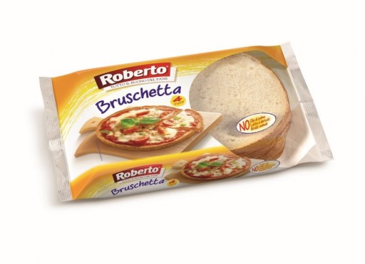 Bruschetta chlieb 400 g (4 ks x 100 g) ROBERTO