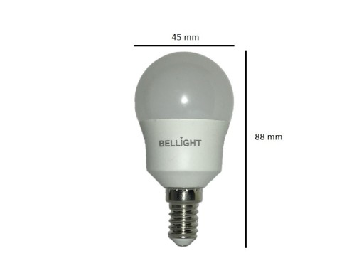 G45 LED žiarovka 230v 9w 3000k e14 830lm guľa