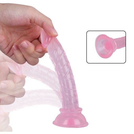 Dildo s prísavkou na vaginálne a análne použitie