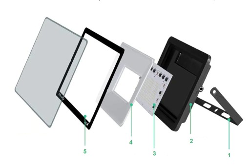 LED reflektor SLIM 30W halogénová žiarovka PREMIUM NW