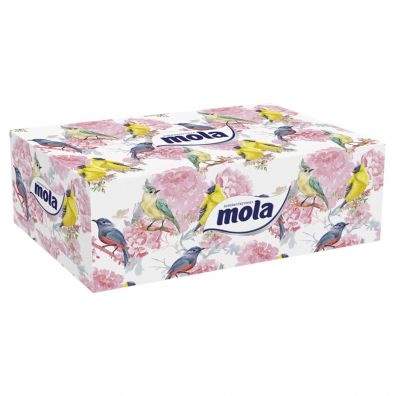 Mola 2-vrstvové kozmetické obrúsky 120 ks.
