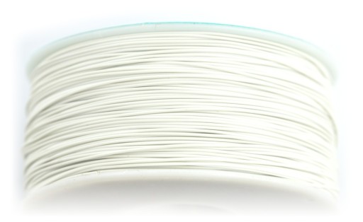 PVC drôtený kábel 0,25mm - biely - 250m rolka