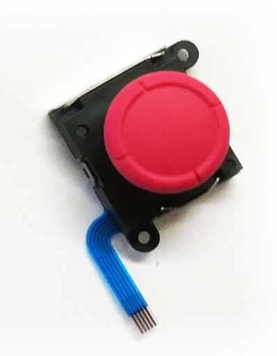 Analógový 3D gombíkový joystick V3 joy-con Nintendo Switch Red