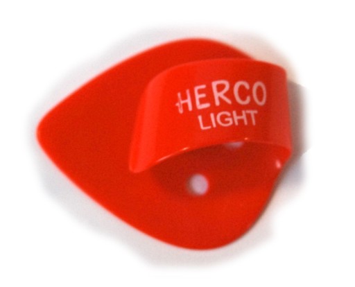 HERCO HE111R - Trsátko pre palec pre gitaru