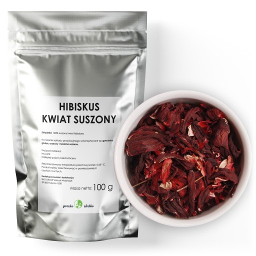 IBIŠKOVÝ ČAJ sušený kvet ibišteka 100g
