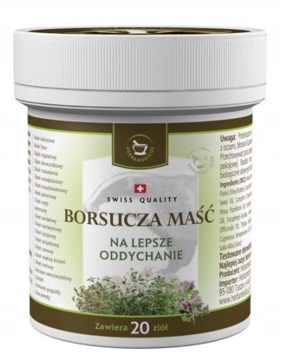 Swissmedicus Badger masť lepšie dýcha 50 ml