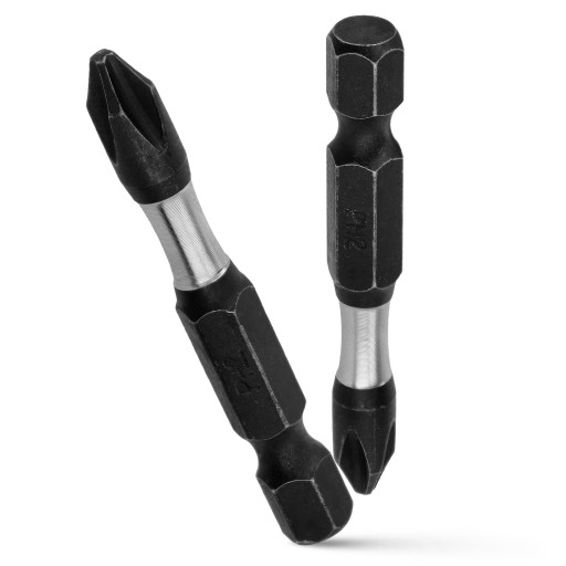 Nárazový bit PH2 Nárazové bity 50mm | Nárazový bit pre skrutkovač 2 ks.