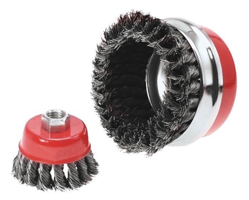 Vystužená drôtená kefa na tupo 65 mm x M14