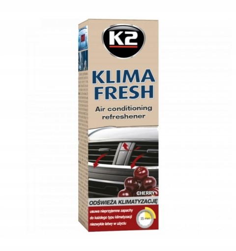 K2 KLIMA FRESH ODSTRAŇOVAČ KLIMATIZÁCIE čerešňa