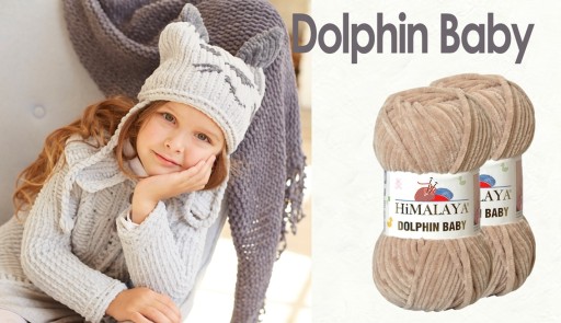 Priadza Himalaya Dolphin Baby 320 / tmavošedá