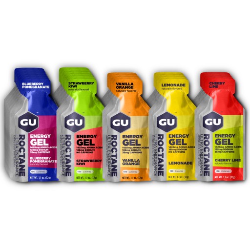 GU Roctane Energy Gel Strawberry Kiwi energetický gél jahoda kiwi 32g
