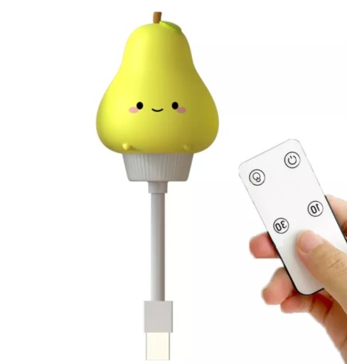 Detská nočná lampa USB DIAĽKOVÉ OVLÁDANIE LED NASTAVENIE