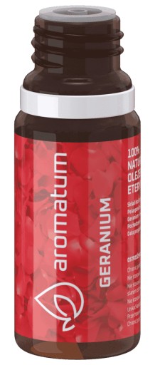Aromatum ESENCIÁLNY OLEJ 100% prírodný GERANIUM