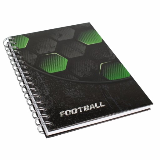 KOŁONOTES NOTEBOOK NOTEBOOK A5 FUTBALOVÝ RAD