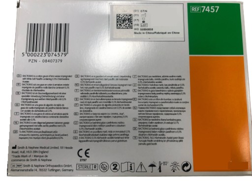 ANTISEPTICKÝ sterilný parafínový obväz namočený v parafíne 10x10cm 1 ks
