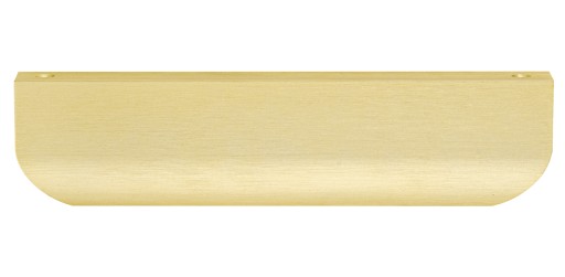 Okrajová rukoväť aplikovaná vpredu, matná zlatá - 256/276 mm UA02 AMIX