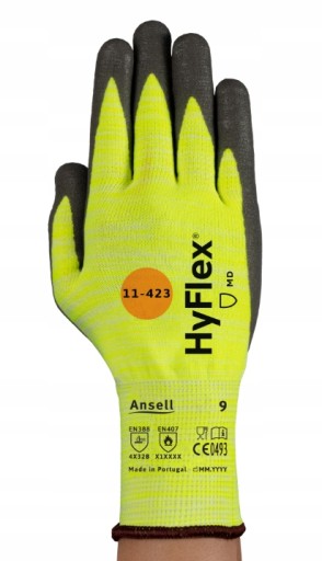Ansell Hyflex 11-423 montážne rukavice Teplotne odolné r.10