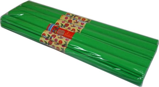 CRIPPED hodvábny papier č. 23 ZELENÝ