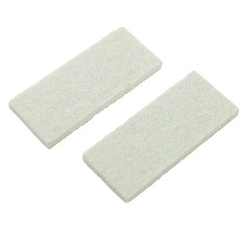 2 x Hrubé plstené podložky pod nábytok 30 X 70 mm