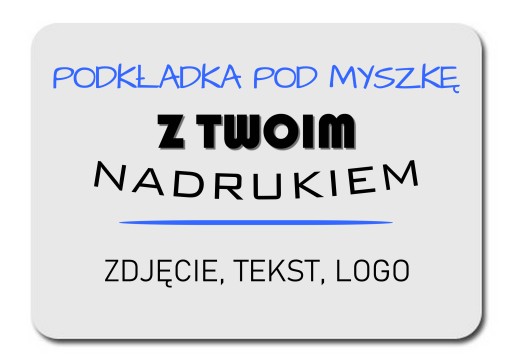 Podložka pod myš s vlastnou potlačou