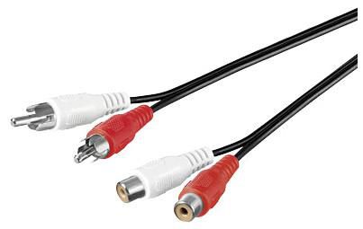 MicroConnect Stereo Ext. kábel, 10 metrov
