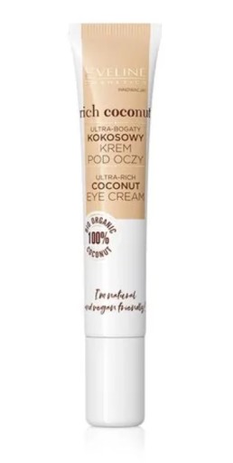 Eveline Rich Coconut Coconut Očný krém 20 ml