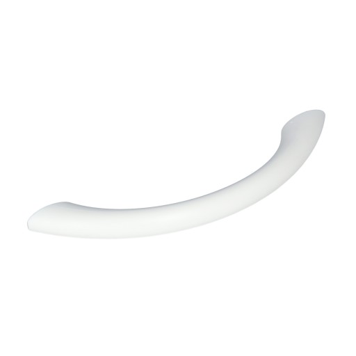 Moderná nábytková úchytka na kuchynské skrinky L-125 biela 96mm + skrutky