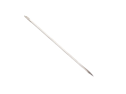 Ihla na ručné šitie kožených topánok, 4,4 cm
