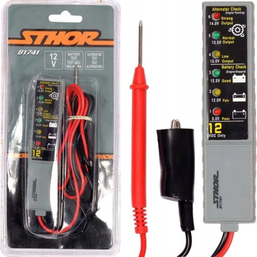 ALTERNÁTOR BATÉRIE METER TESTER 12V