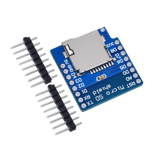Čítačka pamäťových kariet micro SD WeMos D1 mini Shield