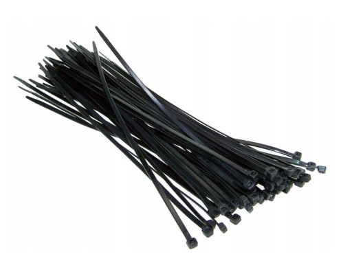 FISCHER VIAZAčka NA KABEL BN 4,8x250mm ČIERNA 100ks