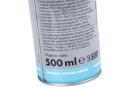 UNIVERZÁLNY ČISTIČ 500ml WURTH SUPER EFEKTÍVNY FV